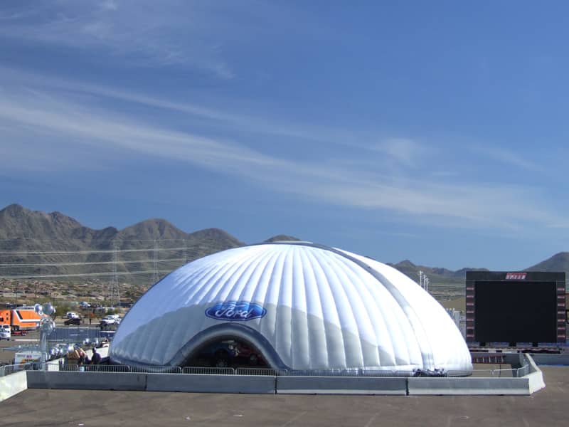 dome gonflable outdoor event